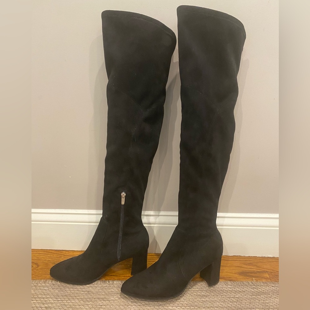 Marc Fisher Black Over-the-Knee Boots